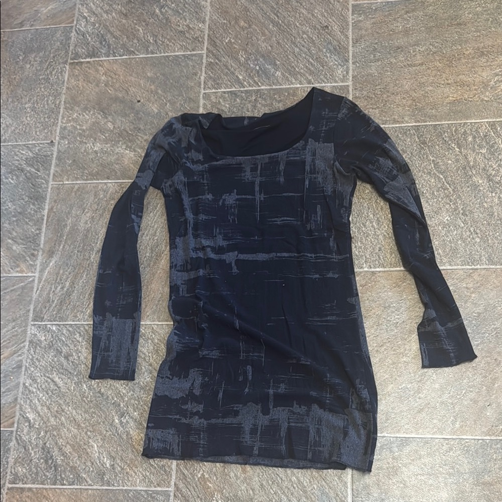 Elegant Black and Gray Women's Dress